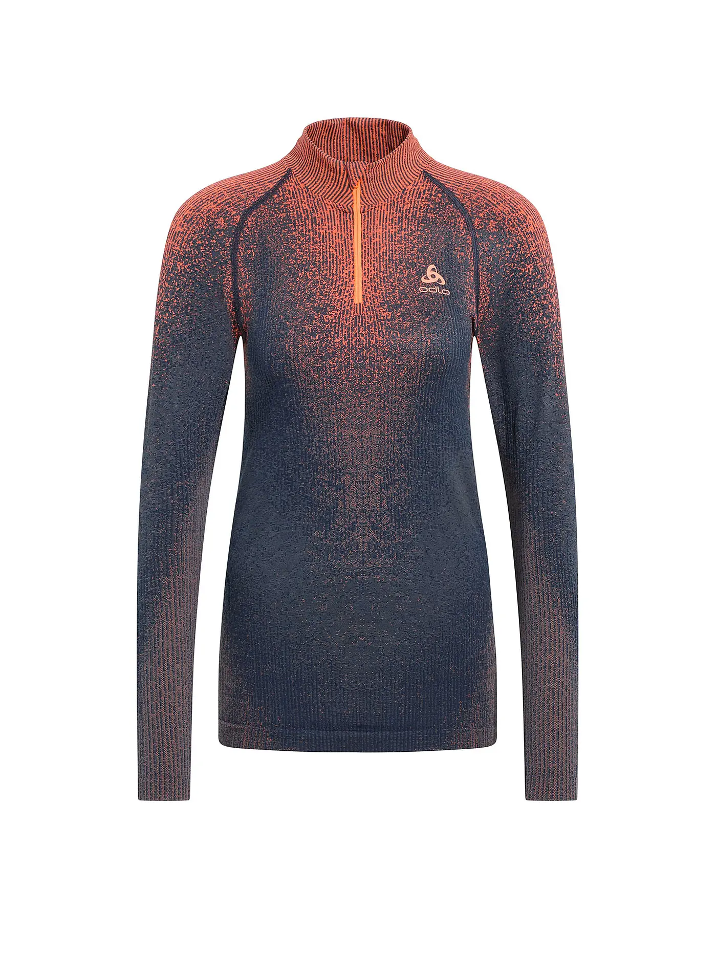ODLO | Damen Unterzieh Zipshirt Blackcomb Base Layer | 